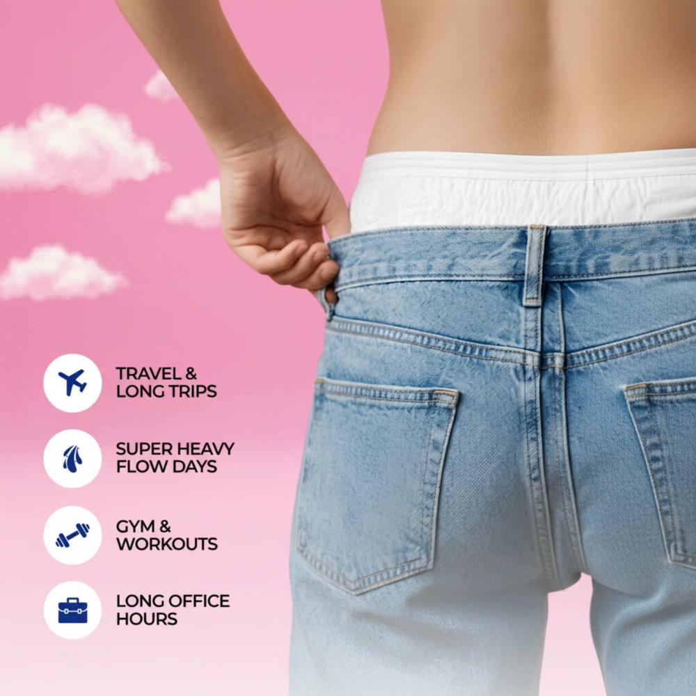 Healthfab Disposable Period Panty (Pack of 5), image 4